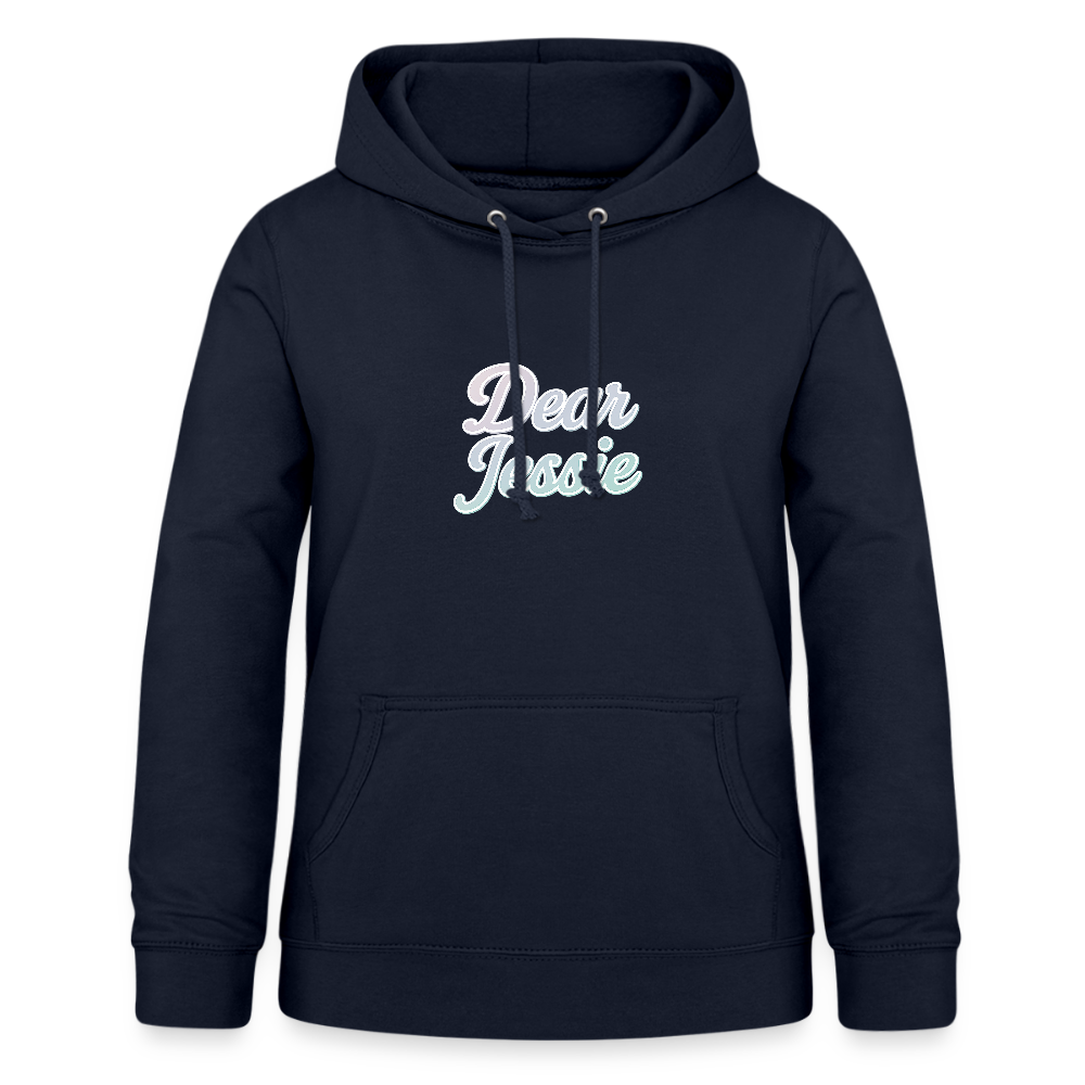 Frauen Hoodie "Dear Jessie" - Navy