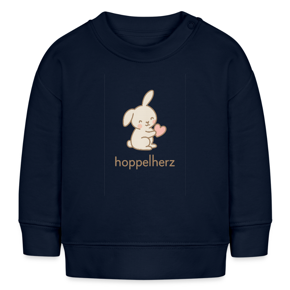 Bio-Sweatshirt "Hase" - Navy