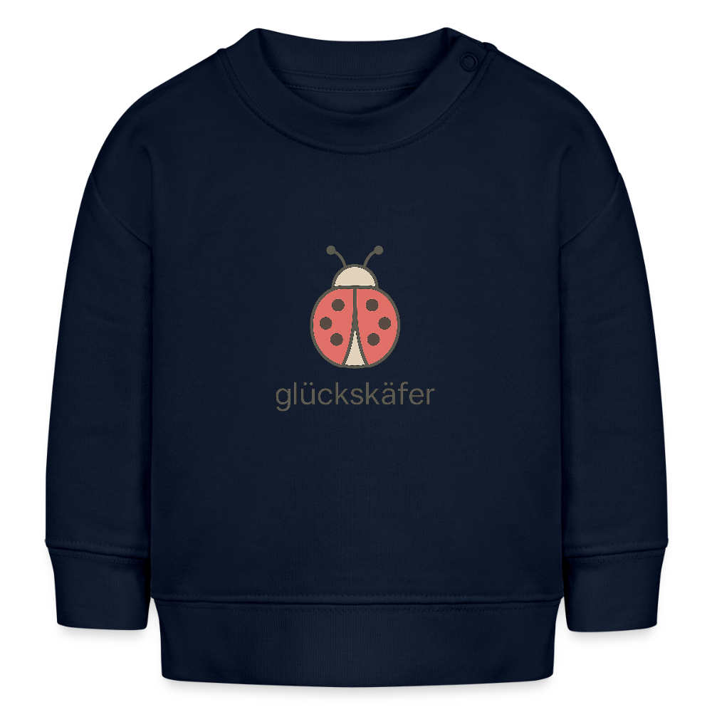 Bio-Sweatshirt "Käfer" - Navy