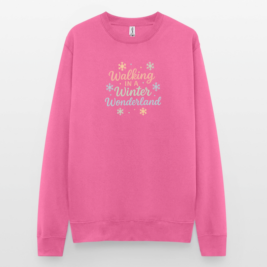 Unisex Pullover "Winter Wonderland" - Pink