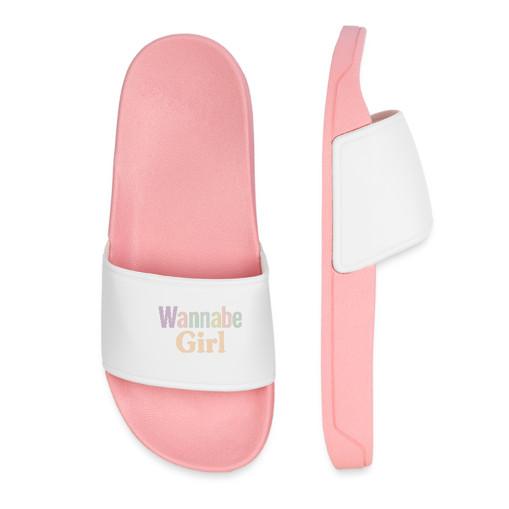 Frauen Badelatschen "Wannabe Girl" - Hellrosa