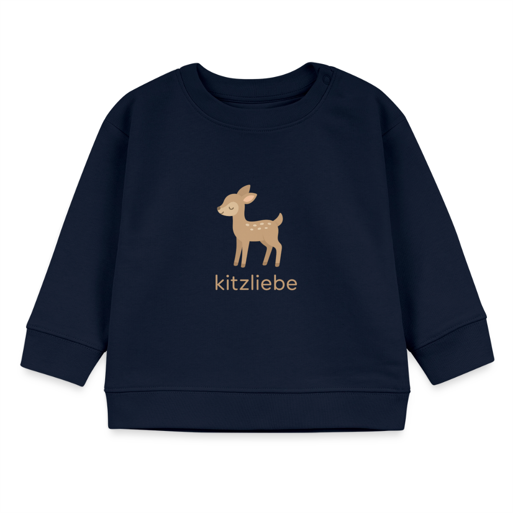 Bio-Sweatshirt "Reh" - Navy