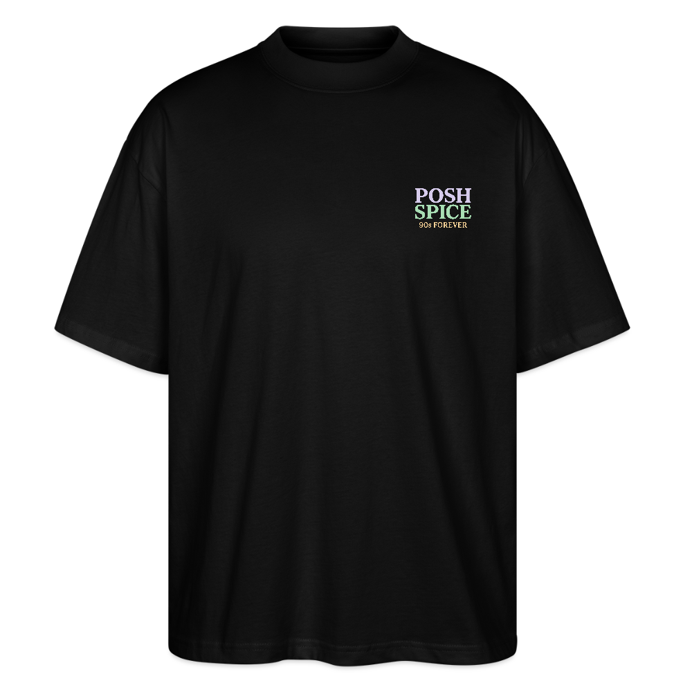 Oversized Shirt "Posh Spice" - Schwarz