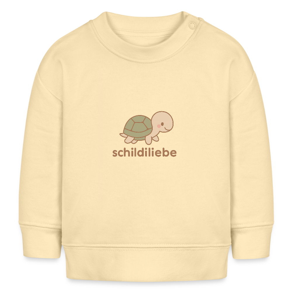 Bio-Sweatshirt "Schildkröte" - Creme