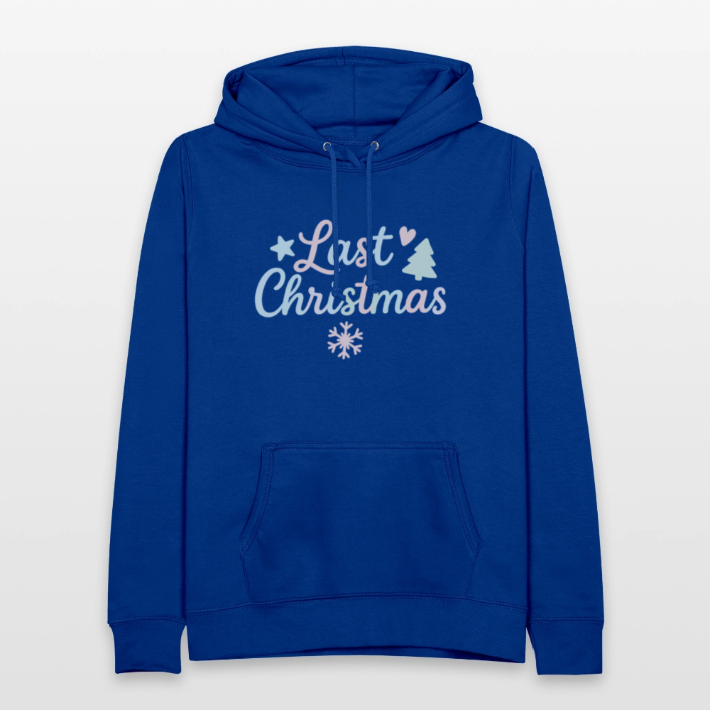 Frauen Hoodie "Last Christmas" - Royalblau