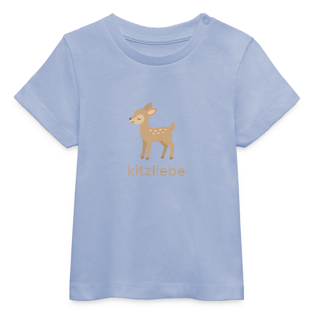 Baby Bio-T-Shirt "Reh" - Sky