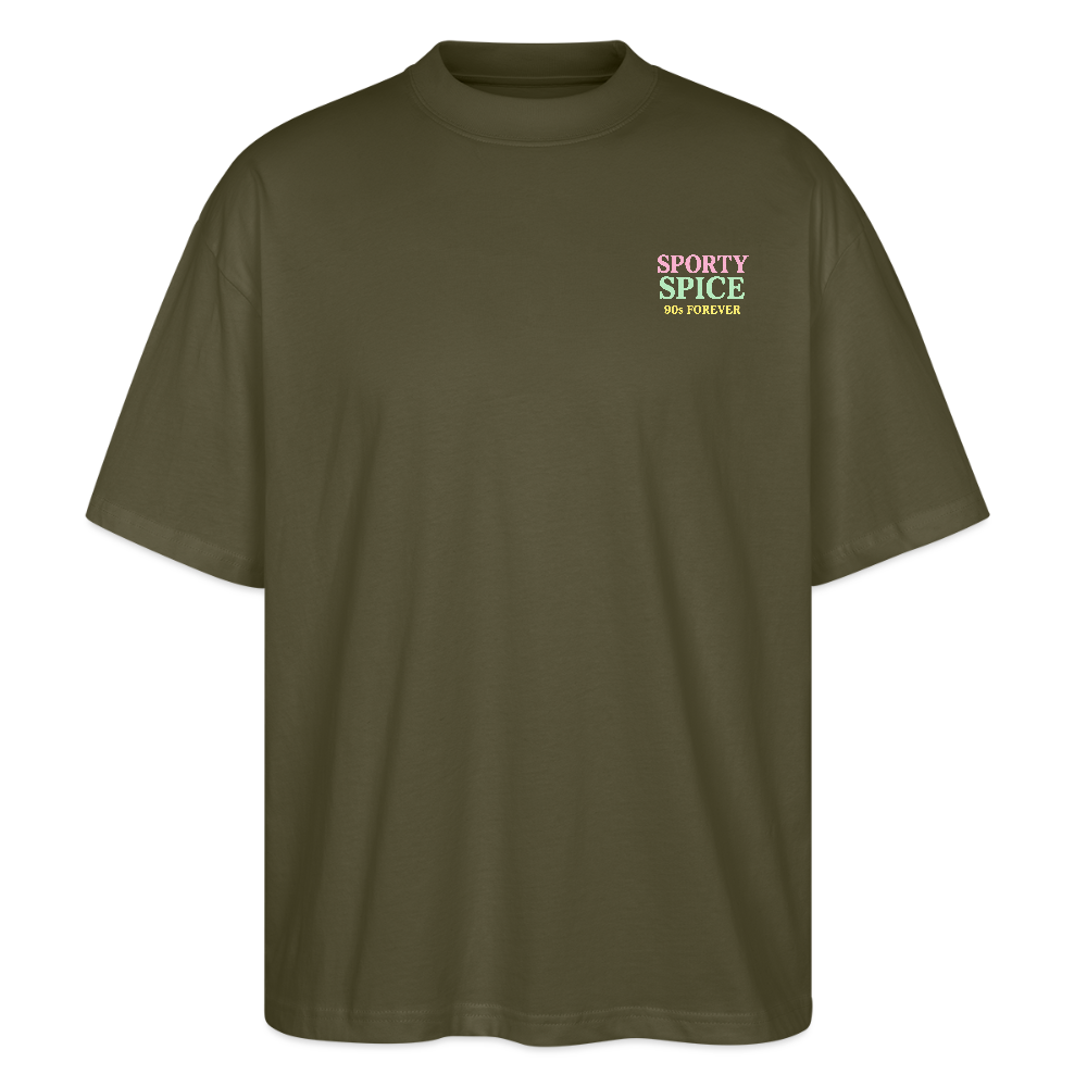 Oversized Shirt "Sporty Spice" - Khaki