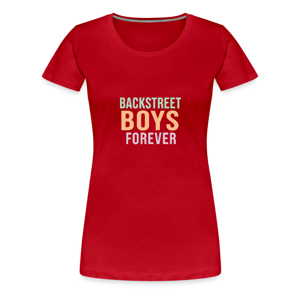 Frauen Premium T-Shirt "BSB forever" - Rot