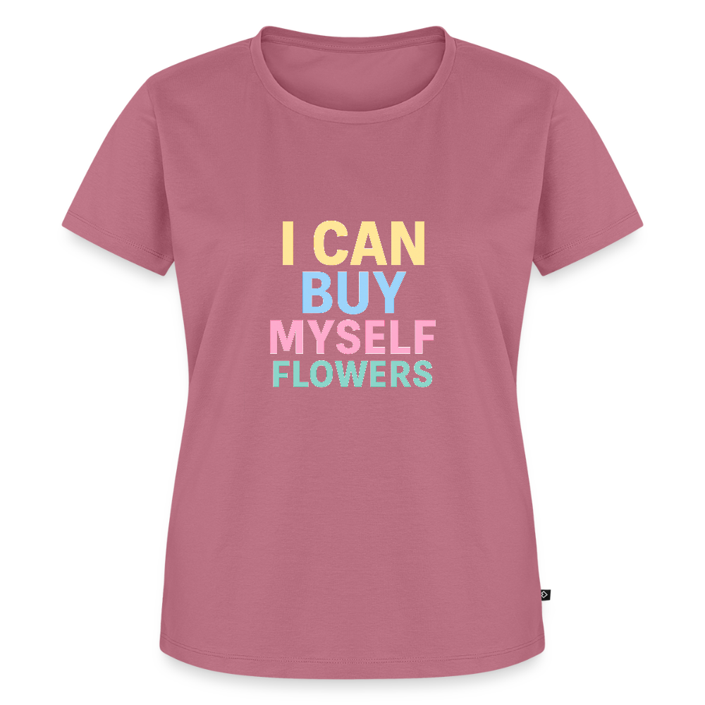 Frauen Premium T-Shirt "Flowers" - Mauve