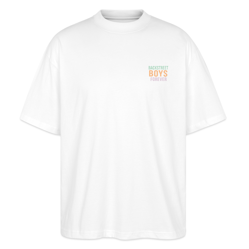 Oversized Shirt "BSB that way" - Weiß