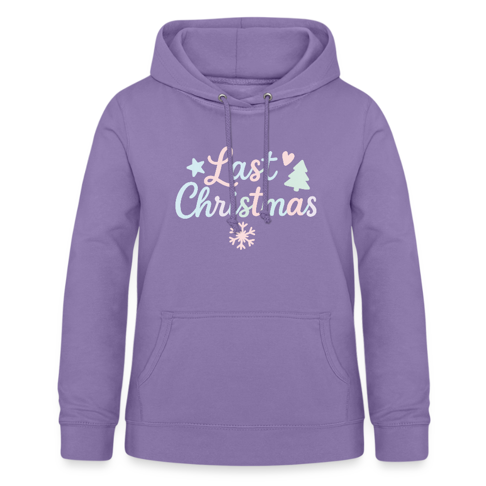 Frauen Hoodie "Last Christmas" - Lavendel