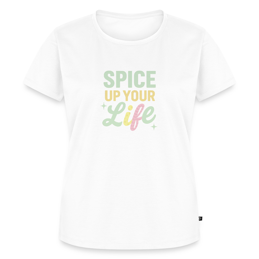 Frauen Premium T-Shirt "spice up your life" - Weiß