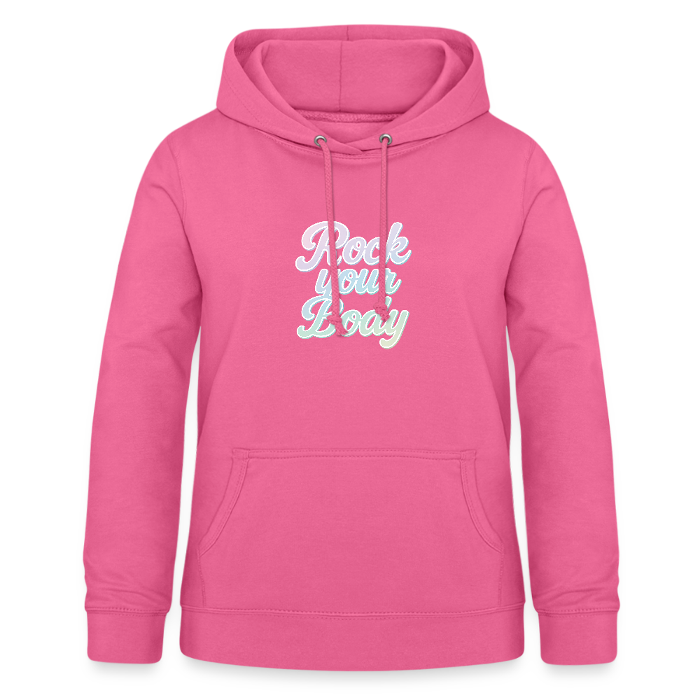 Frauen Hoodie "Rock your Body" - Pink