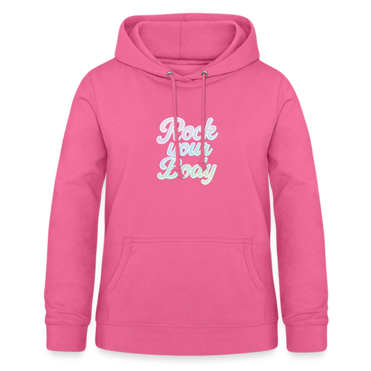 Frauen Hoodie "Rock your Body" - Pink