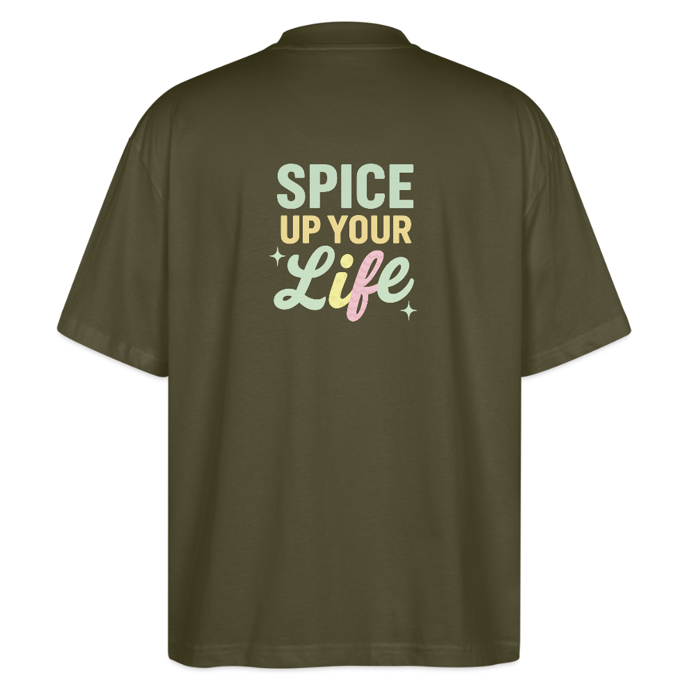 Oversized Shirt "Posh Spice" - Khaki